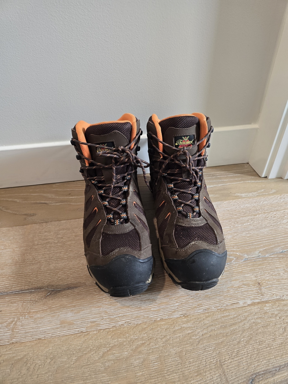 Thorogood Men's Brown Work Boots  - Thinsulate Lined - Size 13M